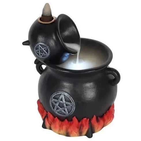 Pentacle Cauldrons Backflow Incense Burner
